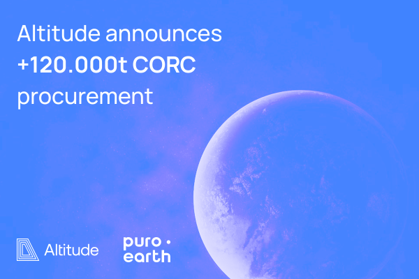 Altitude Finances +120,000t CORCs From…