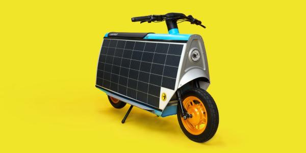 This funky solar electric scooter could&hellip;