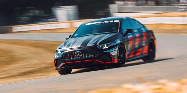 Mercedes AMG CLA 45 arrives in Goodwood&hellip;