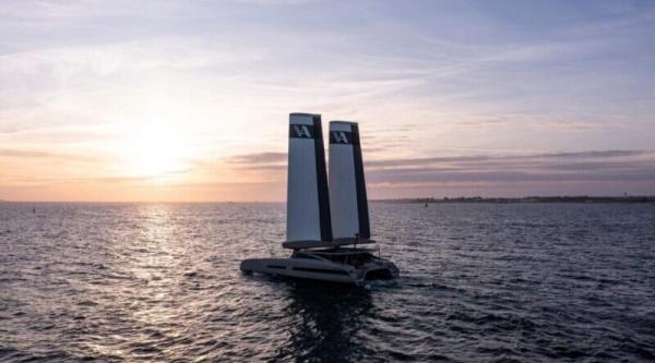 An Electric Solar & Sail-Powered…