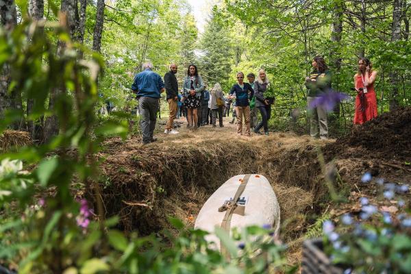 First-Ever Mushroom Casket Burial in…