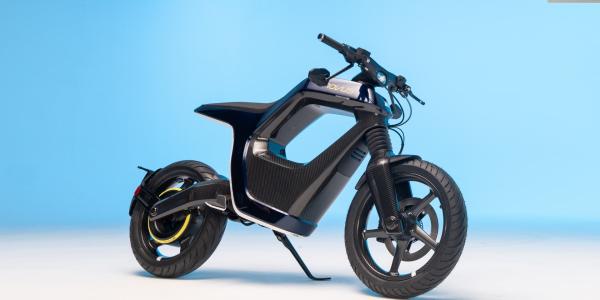 This new electric motorcycle with a…