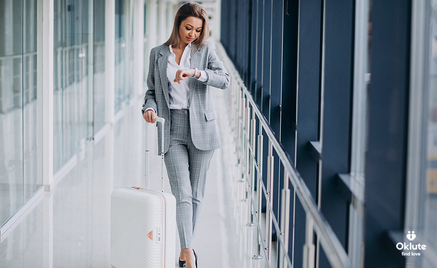 woman walking