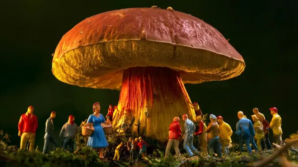 This mysterious mushroom makes people&hellip;