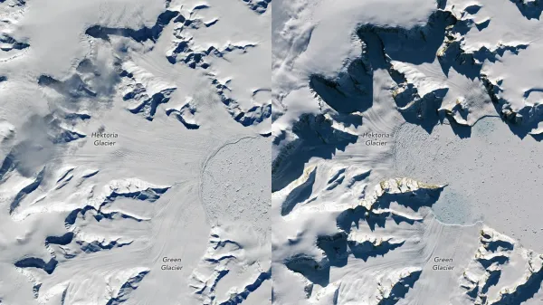 Antarctic glacier collapses at record&hellip;