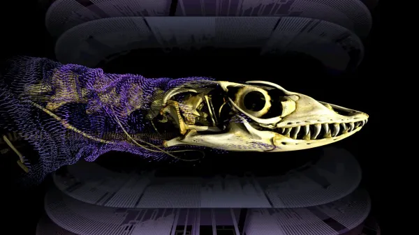photo of Scientists solve 320-million-year mystery of reptile bone armor image