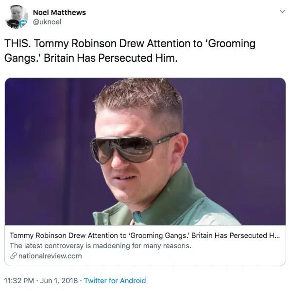 photo of Reform’s National Organiser Claimed Tommy Robinson Had Been ‘Persecuted’ image