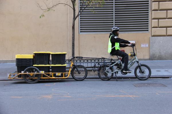 Tern’s NYC delivery e-bike fleet…