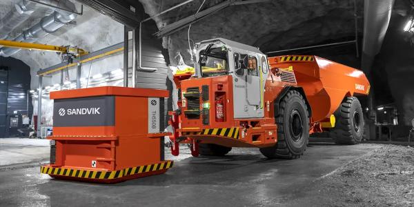 Sandvik bringing battery-swap mining…