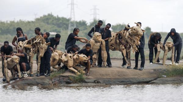 photo of Herds of Life-Sized Animal Puppets Set Off on Climate Awareness Journey From Central Africa to the Arctic Circle image