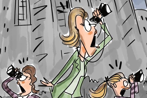 “The Birds,” Revisited (cartoon)