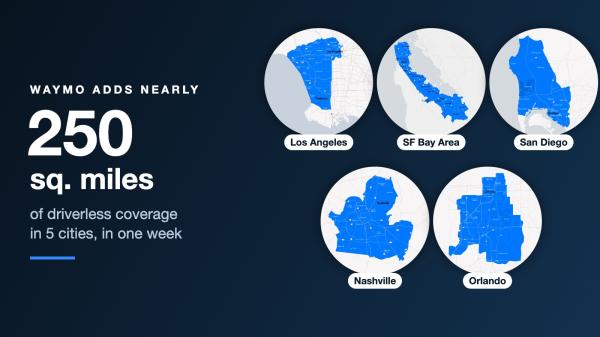 Waymo adds nearly 250 square miles of&hellip;