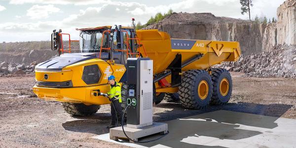 It begins: electric articulated haul&hellip;